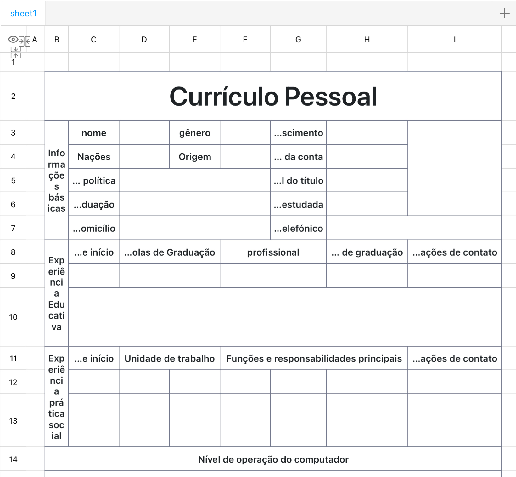 Pesquisa de CV